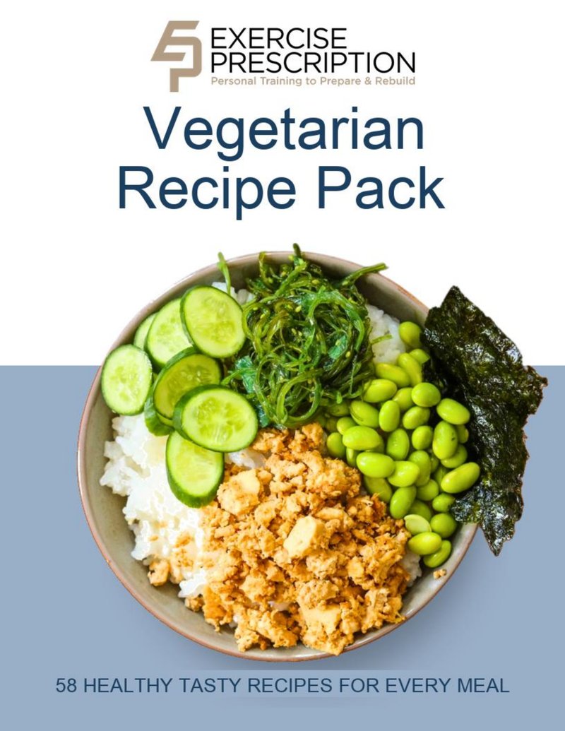 Vegetarian Recipe Pack cover
